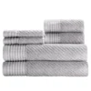 Adagio Silver Towel Bundle - Set Of 6
