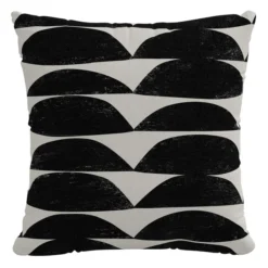Whit Outdoor Pillow 18" - Black