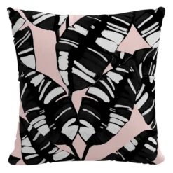 Miami Outdoor Pillow 18" - Black