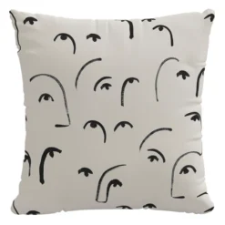 Elle Outdoor Pillow 18" - Creme