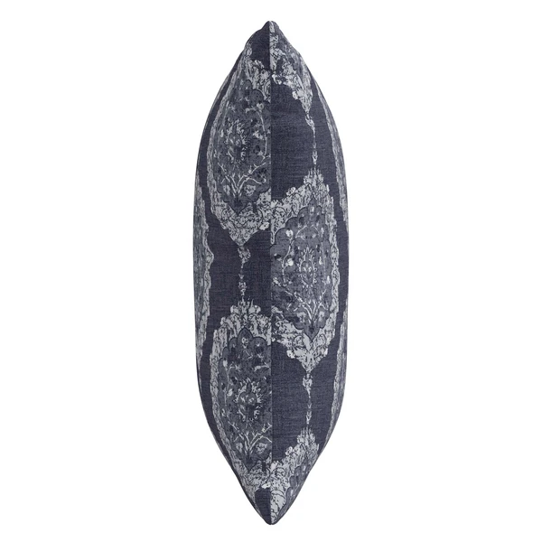 Charleston Outdoor Pillow 18" - Blue 2 Charleston Outdoor Pillow 18" - Blue - Image 2