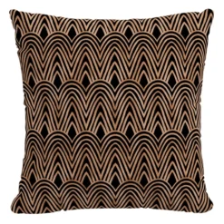 Drake Outdoor Pillow 18" - Brown