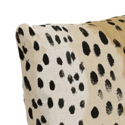 Linen Leopard Outdoor Pillow 18" -LOVESE Furniture Shop webimage 620035616 2 jpg