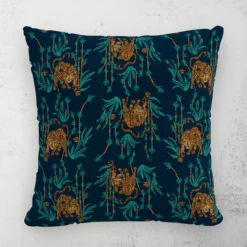 Tiger Bamboo Outdoor Pillow 18"
