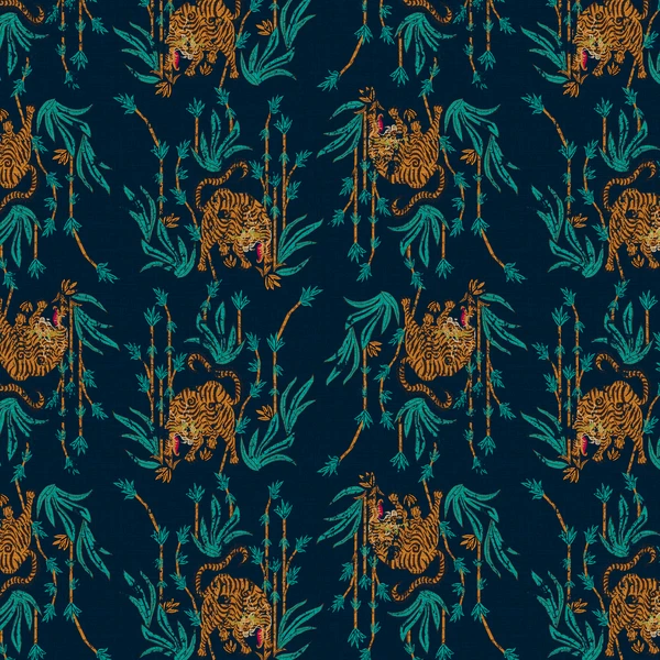 Tiger Bamboo Outdoor Pillow 18" 4 Tiger Bamboo Outdoor Pillow 18" - Image 4