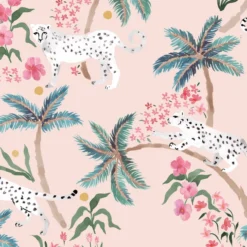 Palm Leopard Outdoor Pillow 18" -LOVESE Furniture Shop webimage 620035626 3 jpg