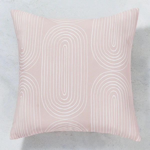 Dakota Outdoor Pillow 18" - Blush 1 Dakota Outdoor Pillow 18" - Blush