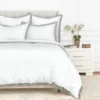 Serenity Border Bedding - White