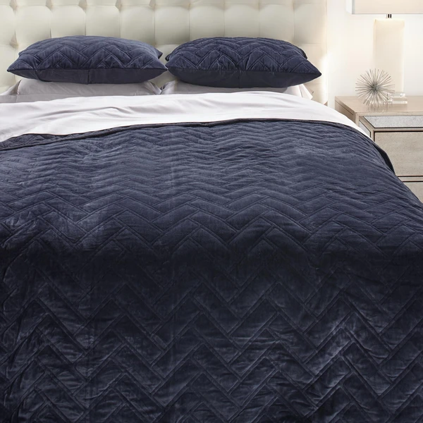 Rivera Bedding - Indigo 1 Rivera Bedding - Indigo