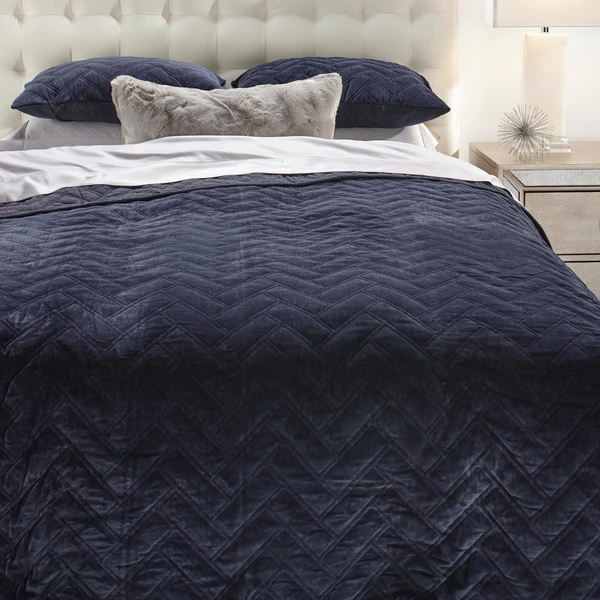Rivera Bedding - Indigo 2 Rivera Bedding - Indigo - Image 2