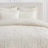 Mardon Velvet Bedding - White
