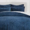 Mardon Velvet Bedding - Indigo