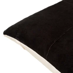 Carson Hair On Hide Pillow 20" - Black 7 Carson Hair On Hide Pillow 20" - Black -LOVESE Furniture Shop webimage 620100506 DTL2