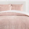 Mardon Velvet Bedding - Blush