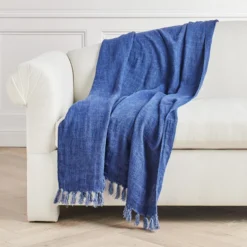 Taylan Throw - Indigo