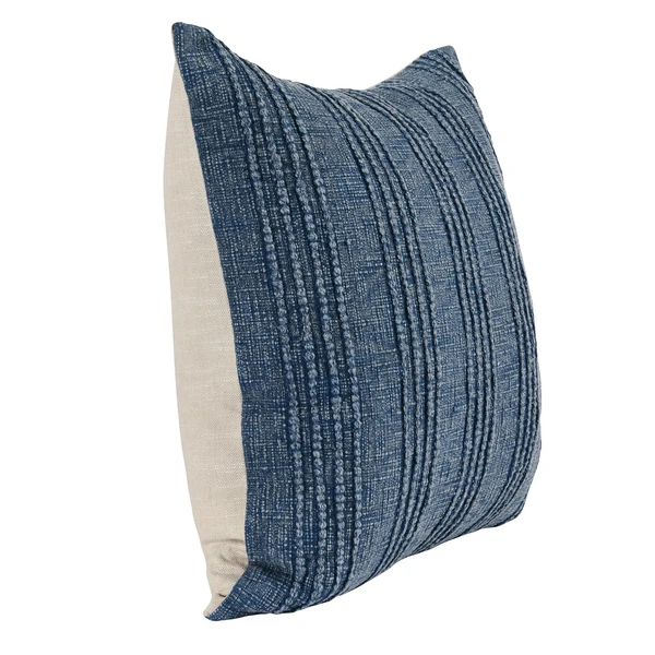 Kyrie Pillow 22" - Navy 2 Kyrie Pillow 22" - Navy - Image 2