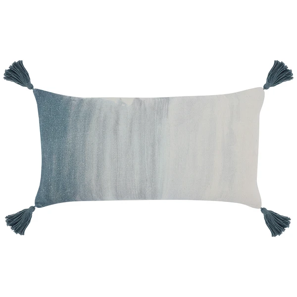 Kaya Lumbar Pillow - Blue 1 Kaya Lumbar Pillow - Blue