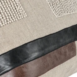 Zayn Pillow 22" - Natural -LOVESE Furniture Shop webimage 620391590 detail