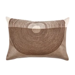 Cormack Lumbar Pillow - Taupe/Gold