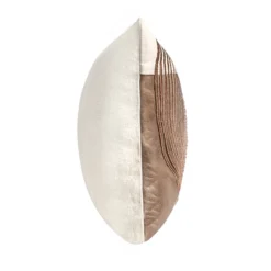 Cormack Lumbar Pillow - Taupe/Gold -LOVESE Furniture Shop webimage 620391597 side