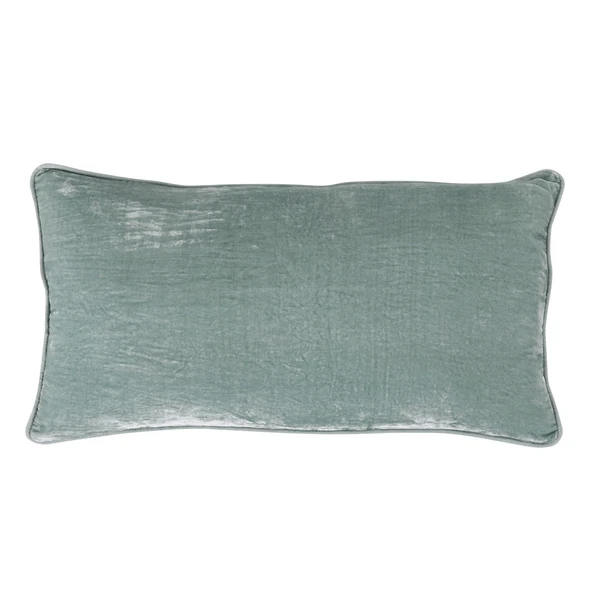 Shelby Lumbar Pillow - Aqua 1 Shelby Lumbar Pillow - Aqua