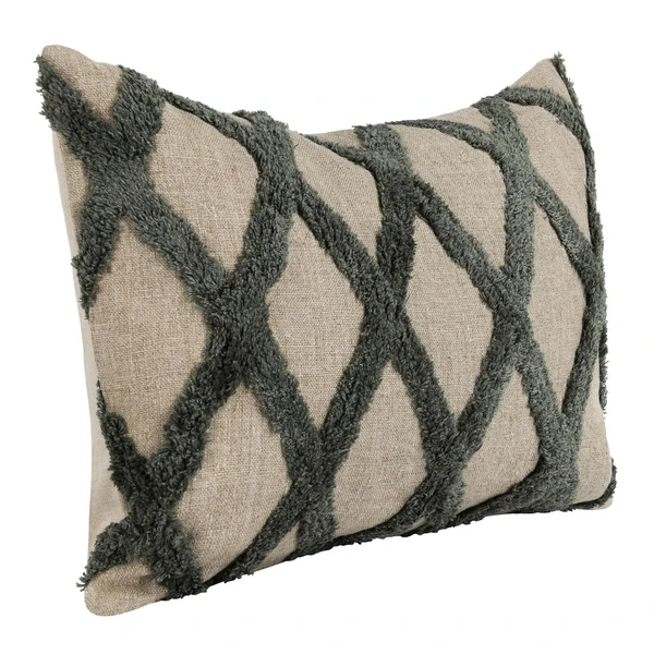 Barton Lumbar Pillow - Emerald 2 Barton Lumbar Pillow - Emerald - Image 2