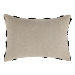 Barton Lumbar Pillow - Black -LOVESE Furniture Shop webimage 620444871 3 jpg