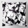 Delilah Pillow 18" - Black/White