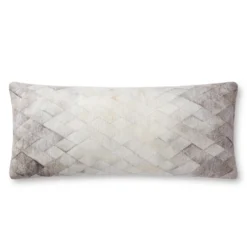 Arctic Lumbar Pillow - Grey/Multi -LOVESE Furniture Shop webimage 620551353 SIL