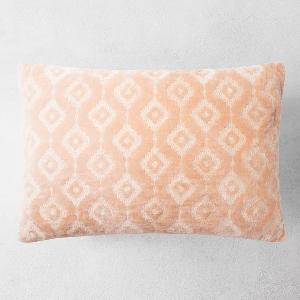 Teri Lumbar Pillow - Blush 1 Teri Lumbar Pillow - Blush