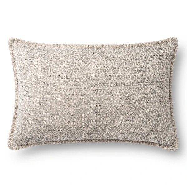 Charlotte Lumbar Pillow - Grey 2 Charlotte Lumbar Pillow - Grey - Image 2