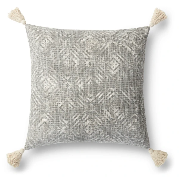 Felicity Pillow 22" - Light Grey 1 Felicity Pillow 22" - Light Grey