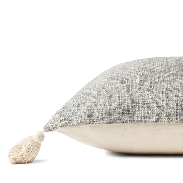 Felicity Pillow 22" - Light Grey 2 Felicity Pillow 22" - Light Grey - Image 2