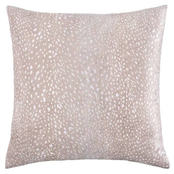 Amur Pillow 20" - Tan/Cream 2 Amur Pillow 20" - Tan/Cream - Image 2