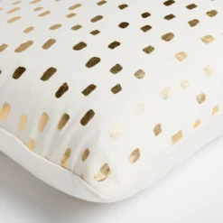 Addison Pillow 18" - Ivory/Gold -LOVESE Furniture Shop webimage 620721125 DTL2