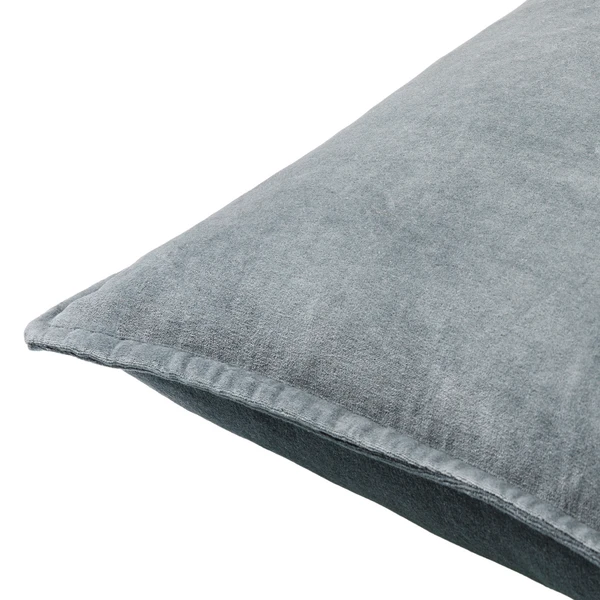 Velvet Pillow 20" - Charcoal 3 Velvet Pillow 20" - Charcoal - Image 3