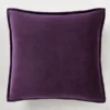 Velvet Pillow 20" - Plum