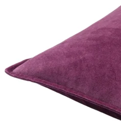 Velvet Pillow 20" - Plum -LOVESE Furniture Shop webimage 620721136 DTL2