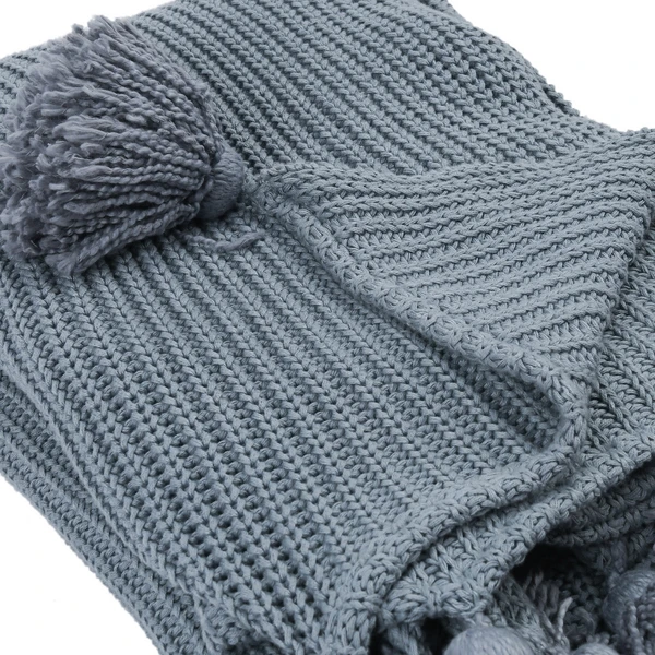 Vista Throw - Sea Fog Blue 3 Vista Throw - Sea Fog Blue - Image 3