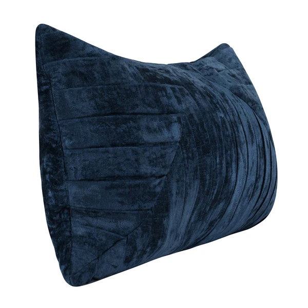 Addie Lumbar Pillow - Sapphire 3 Addie Lumbar Pillow - Sapphire - Image 3