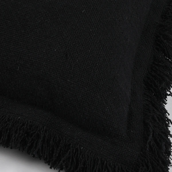 Laci Pillow 22" - Black 2 Laci Pillow 22" - Black - Image 2