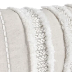Mills Lumbar Pillow - Natural/Ivory -LOVESE Furniture Shop webimage 620848609 DTL