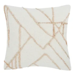 Juni Pillow 22" - Ivory/Natural