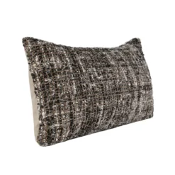 Malek Lumbar Pillow - Black/Ivory -LOVESE Furniture Shop webimage 620848621 ALT2 1
