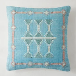 Arlo Pillow 18" - Turquoise