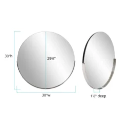 Dante Round Mirror -LOVESE Furniture Shop webimage 621033076 DIM