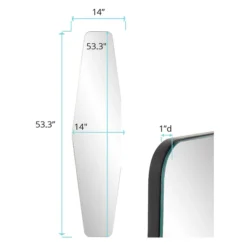 Eberton Frameless Mirror 11 Eberton Frameless Mirror -LOVESE Furniture Shop webimage 621071744 dim