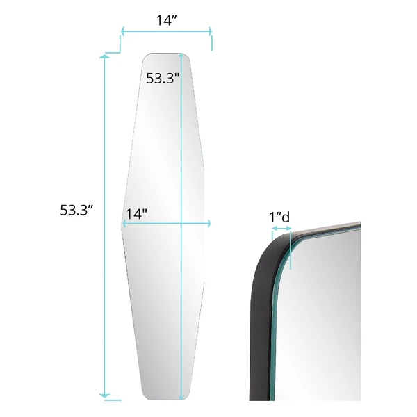 Eberton Frameless Mirror 6 Eberton Frameless Mirror - Image 6