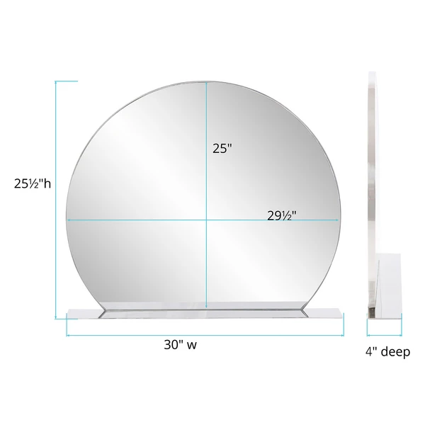 Trieste Mirror With Shelf 5 Trieste Mirror With Shelf - Image 5
