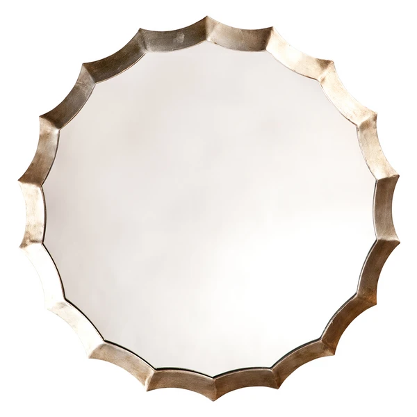 Scalloped Mirror 1 Scalloped Mirror